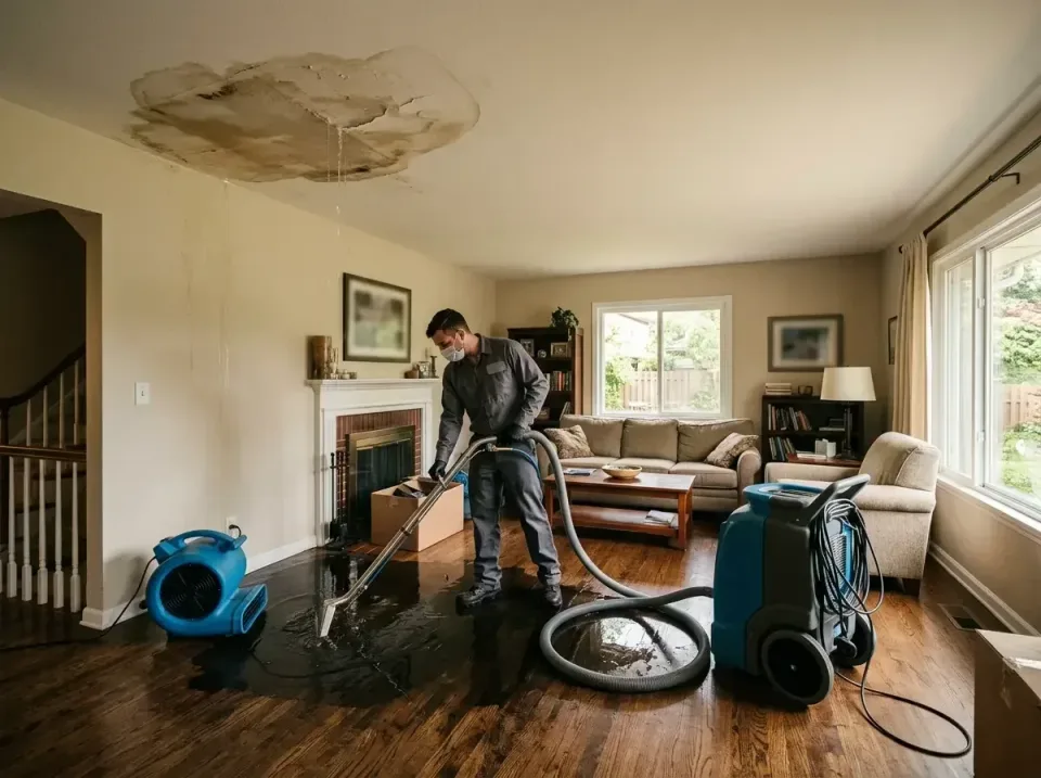 attic-pipe-burst-ceiling-drip-008 — frequently asked questions, Water Damage Restoration & Carpet Care in Tipp City, OH